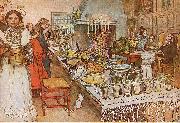 Carl Larsson Christmas Eve oil painting picture wholesale